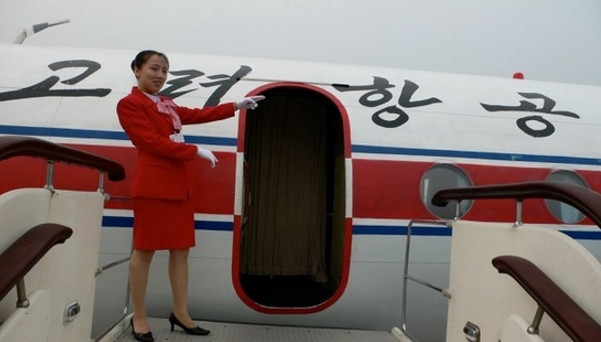 朝鲜空姐